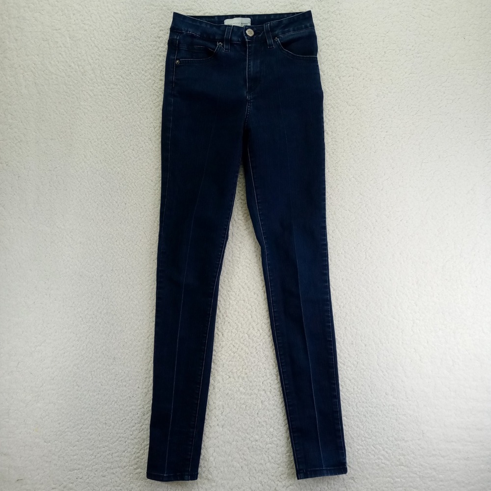Objects Without Meaning Women Dark Wash Skinny Jeans‎ Size 27